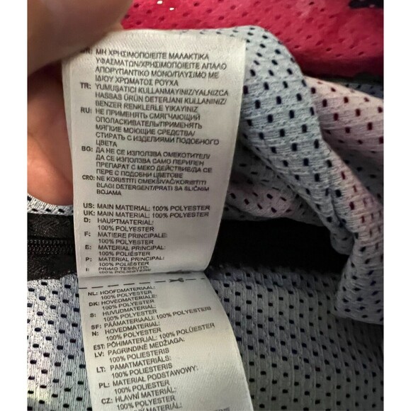 Adidas Pharrell Williams Colab Pleated Active Skirt  Size S  Rainbow Camo Tree - Picture 11 of 14